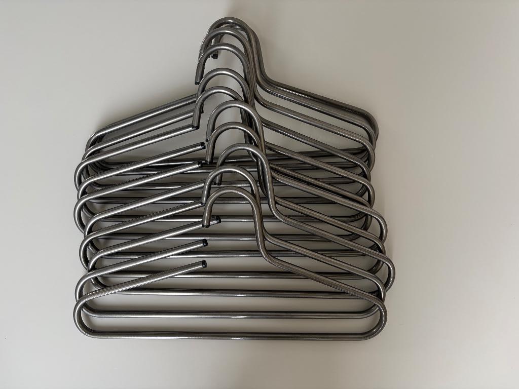 Kleerhangers, Ophalen, Zo goed als nieuw, Metaal, Overige typen