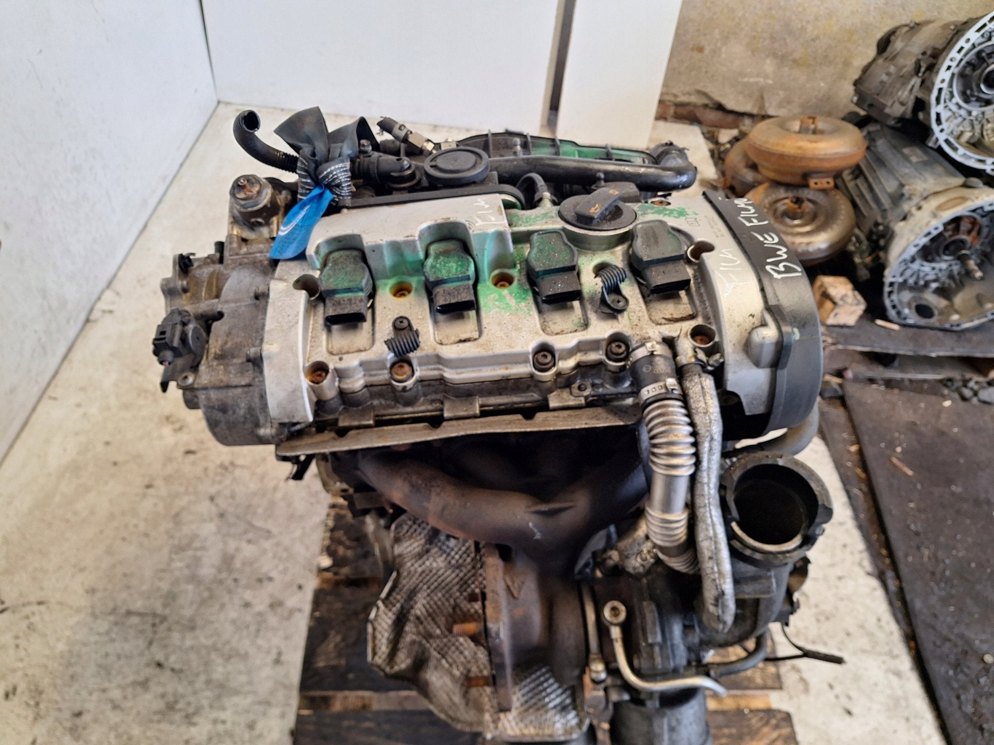 Moteur BWE Complet EXEO SEAT AUDI A4, Verzenden, Gebruikt, Overige automerken