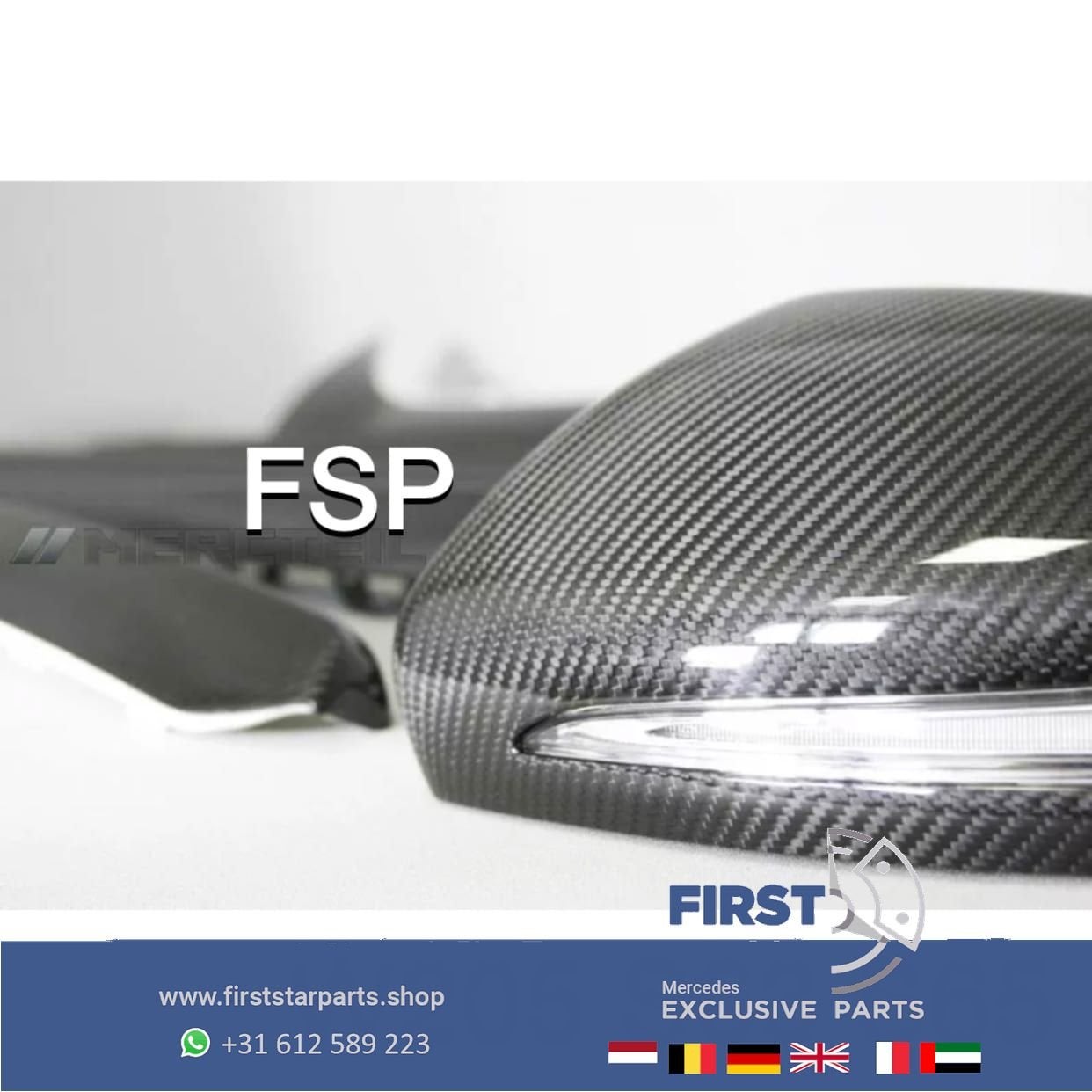 W222 S Klasse S63 S65 AMG CARBON AERO PAKKET 63 65 Origineel, Auto diversen, Tuning en Styling, Ophalen of Verzenden, -, -, -