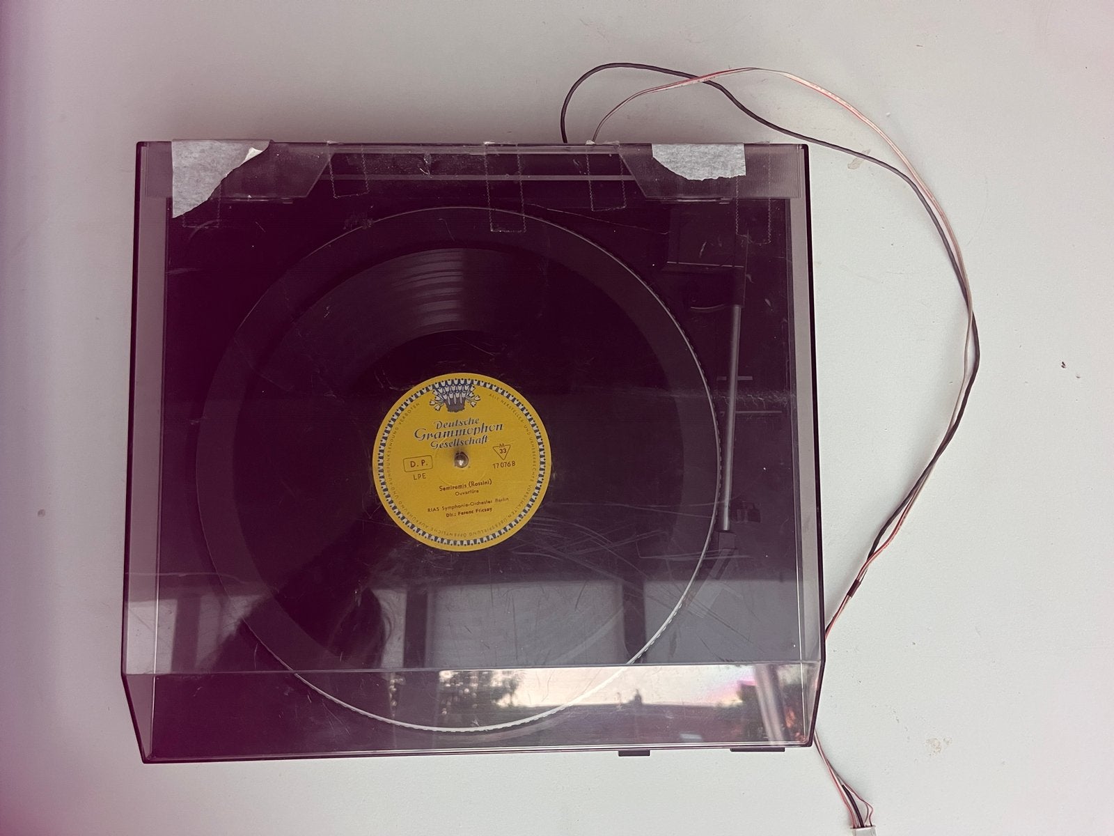 plaque tournante, TV, Hi-fi & Vidéo, Tourne-disques, Enlèvement, Utilisé