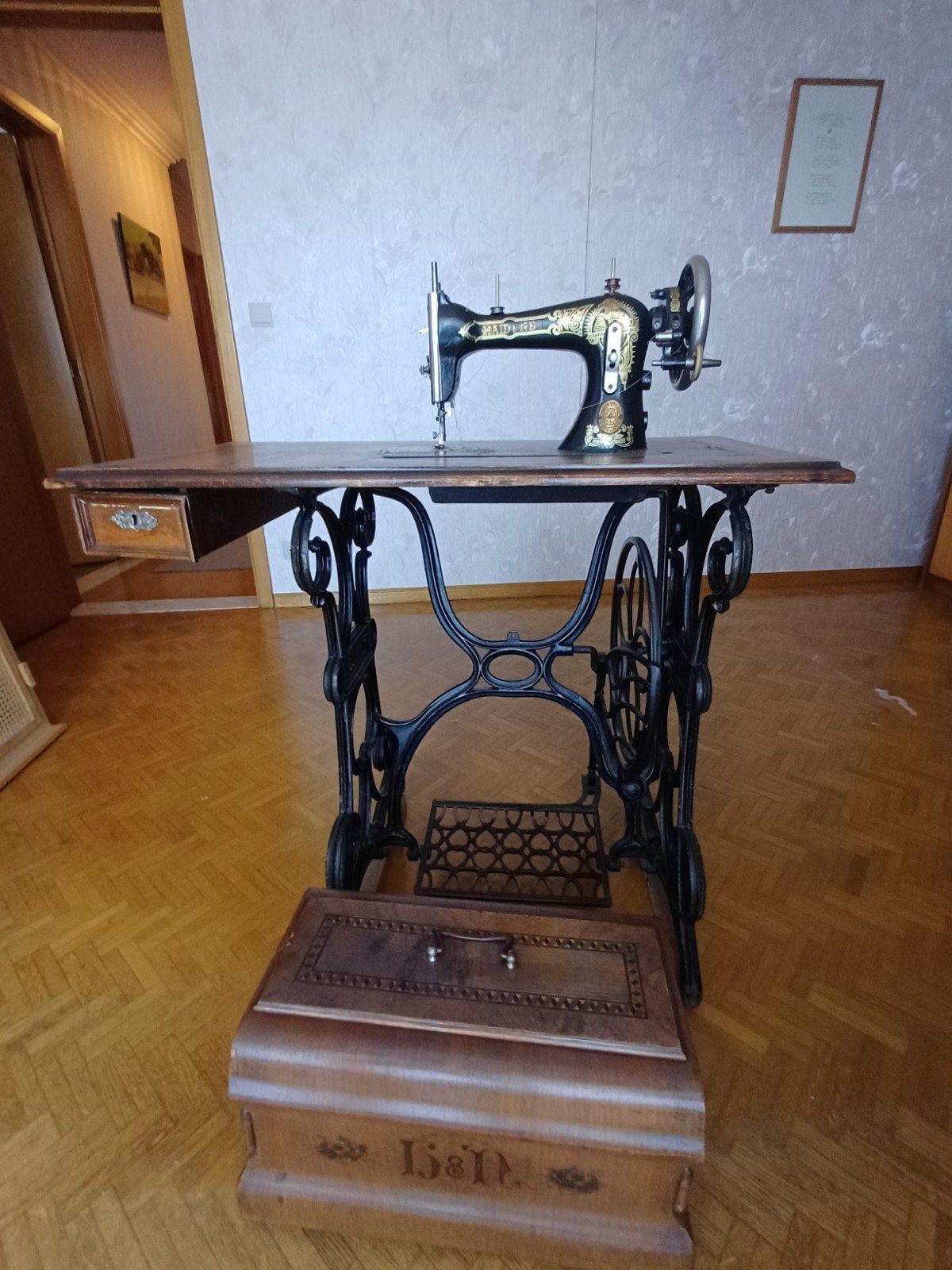 Haid & Nue naaimachine, Antiek en Kunst, Ophalen