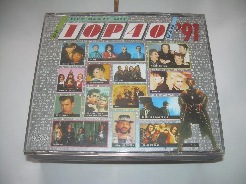 2 CD BOX - TOP 40 - HET BESTE VAN 1991, Cd's en Dvd's, Ophalen of Verzenden, Zo goed als nieuw, Pop