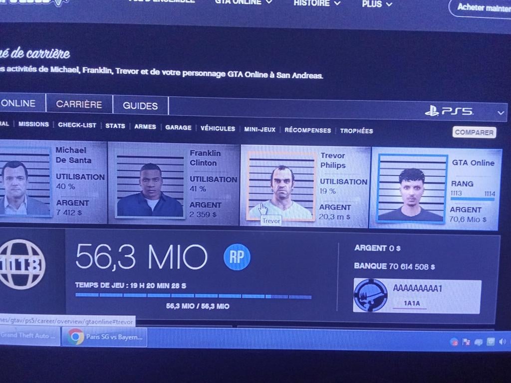 Compte gta online ps5, Enlèvement ou Envoi, Online