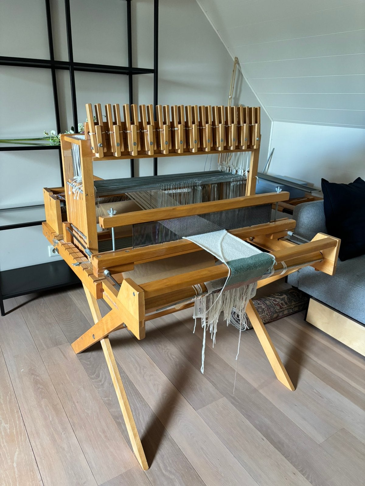 Metier a tisser Meta 24 cadres, Hobby & Loisirs créatifs, Bricolage, Enlèvement, Comme neuf, Bois