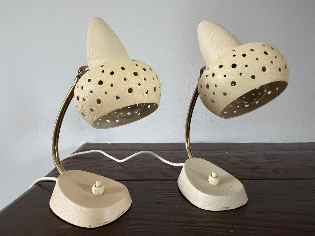 Paar vintage Cosack bedlampjes, Verzenden