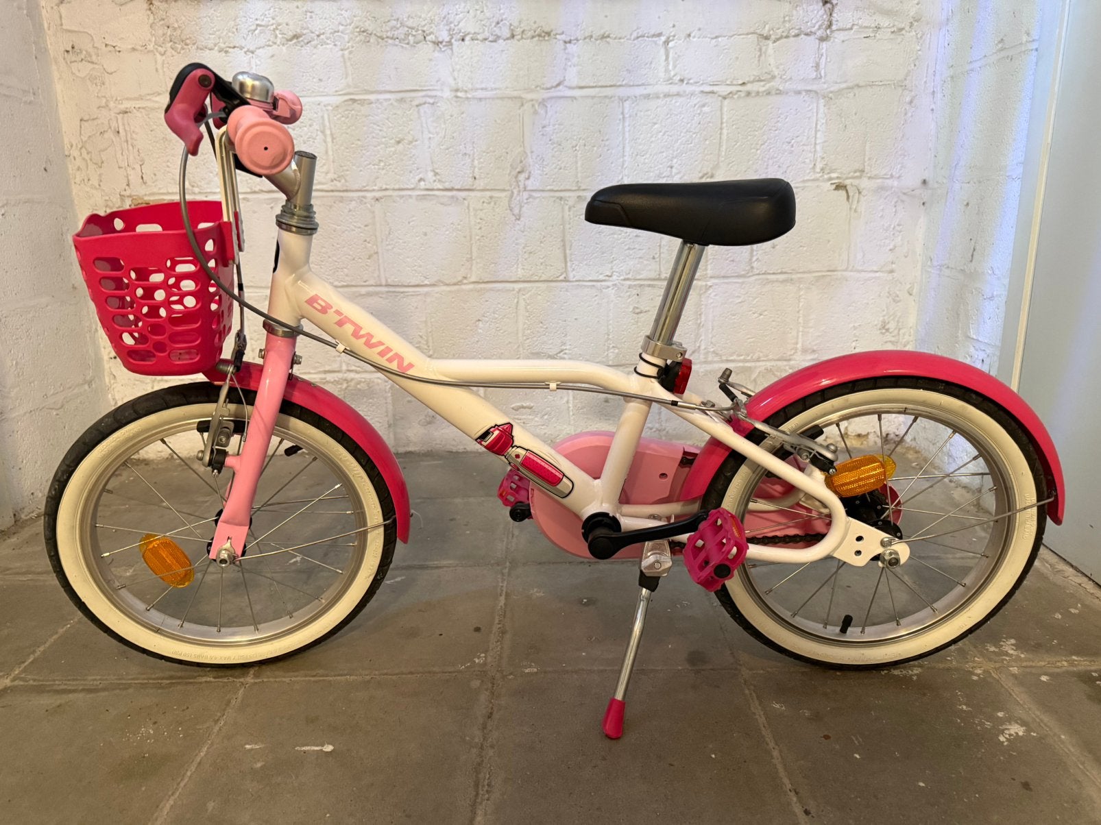 B’Twin doctogirl 500 kinderfiets 16 inch, Fietsen en Brommers, Ophalen, Zo goed als nieuw, 16 inch