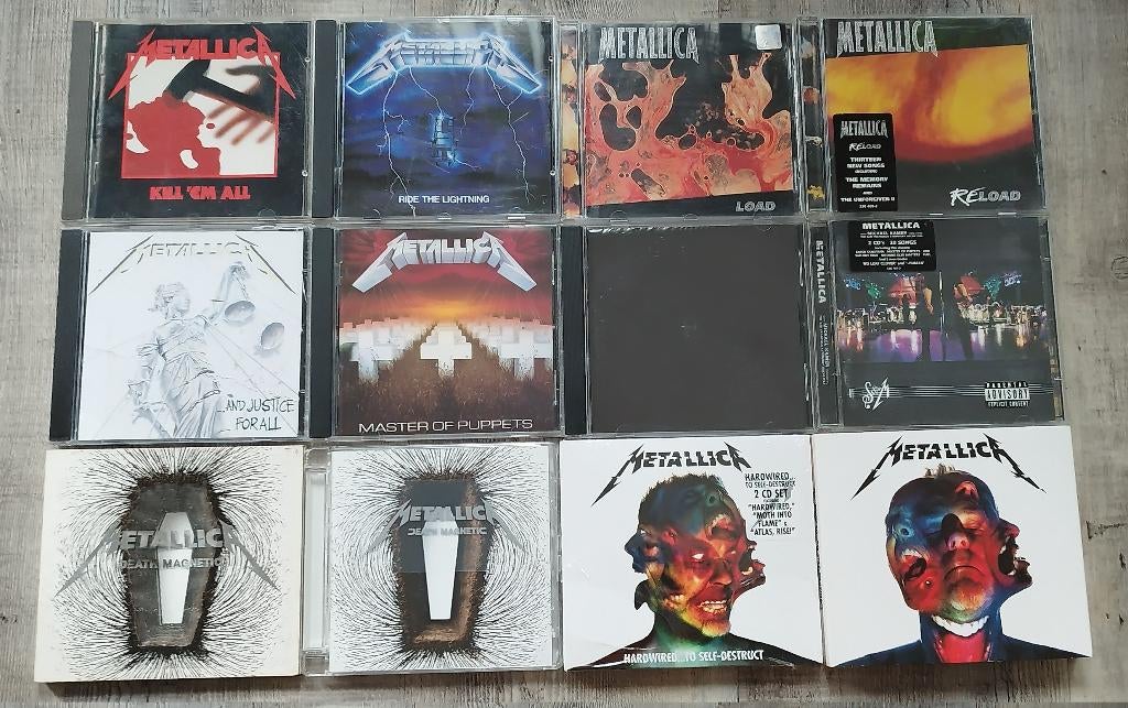 Lot de CD de Metallica. Très bon état., CD & DVD, CD | Hardrock & Metal, Enlèvement ou Envoi