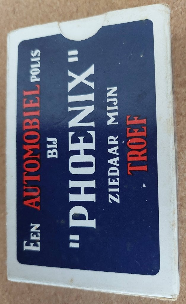 Phoenix London boek speelkaarten, Ophalen of Verzenden, Zo goed als nieuw, Speelkaart(en)