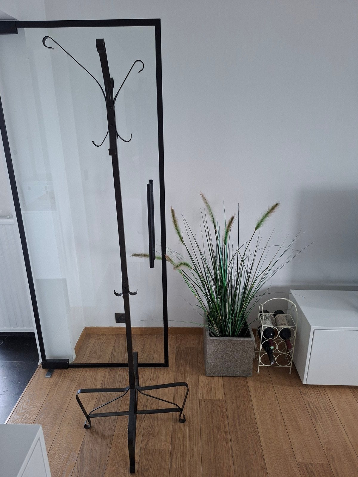 Industrie look staande stalen kapstok, Huis en Inrichting, Woonaccessoires | Kapstokken, Ophalen