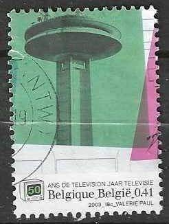 Belgie 2003 - Yvert 3204 /OBP 3215 - 50 jaar Televisie (ST), Verzenden, Gestempeld, Gestempeld