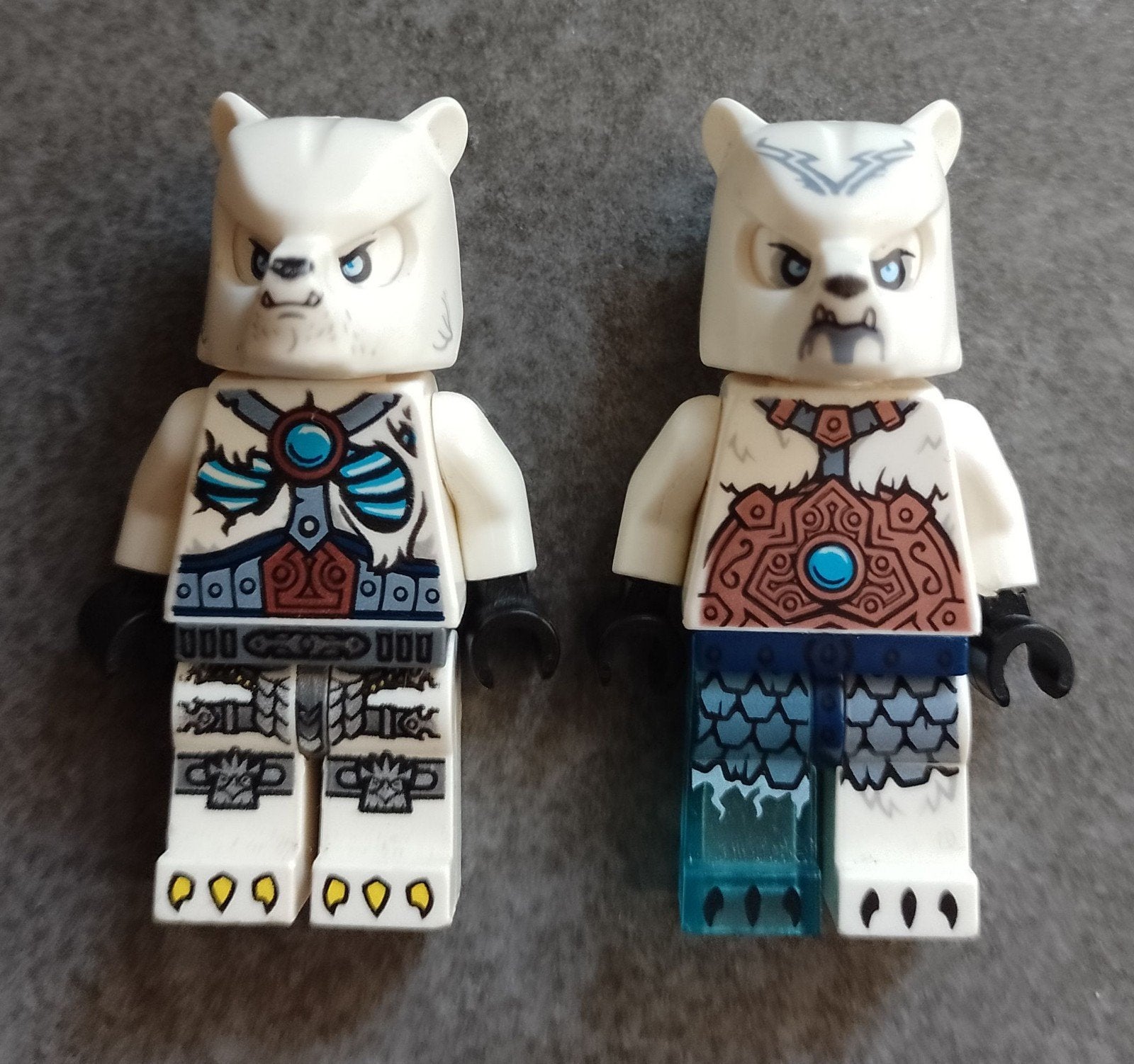Legends of chima ijsbeer krijgers, Enlèvement, Comme neuf, Minifigurine, Lego
