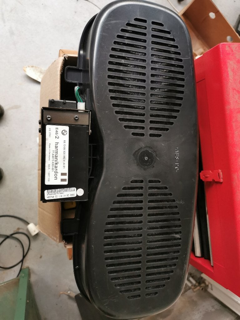 E46 radio, HK subwoofers en overige, Autos : Divers, Haut-parleurs voiture, Enlèvement ou Envoi, Utilisé