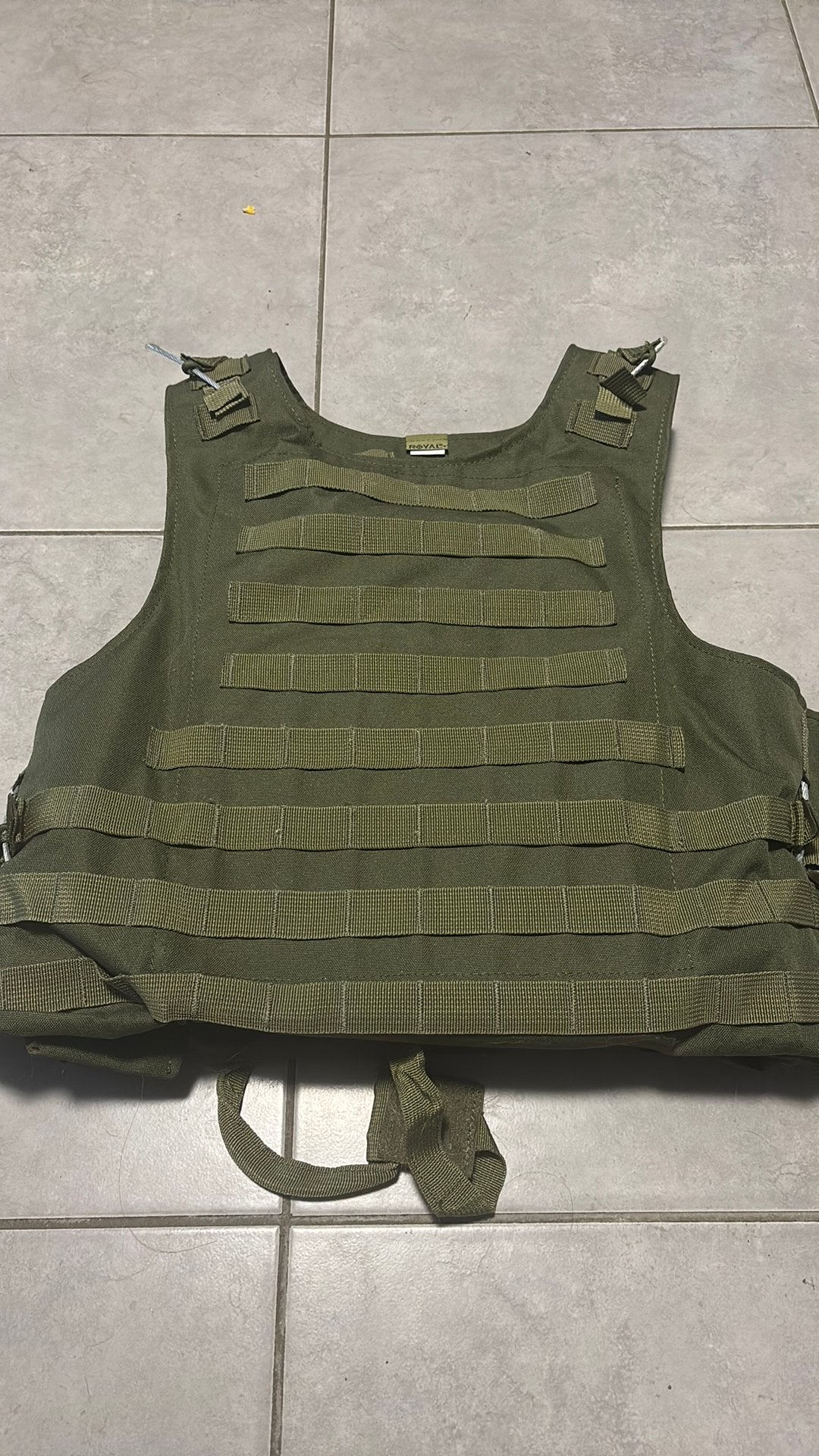 Tactische vest met zelfgemaakte kogelvrije platen, Ophalen, Zo goed als nieuw