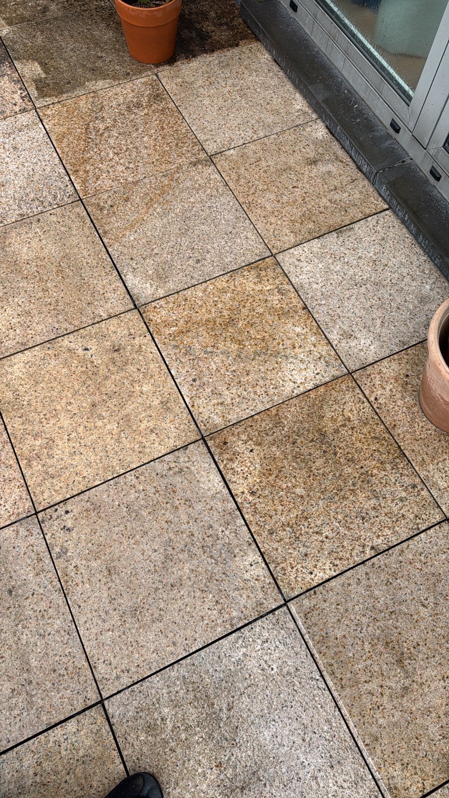 Dalles de terrasse 40 x 40, Jardin & Terrasse, Enlèvement, Comme neuf