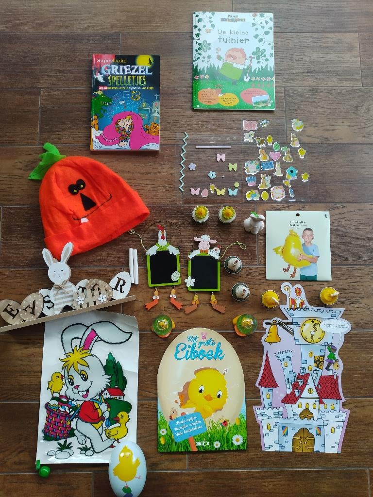 Feestpakket: Pasen - Halloween - Sint voor thuis of in klas, Enlèvement ou Envoi, Utilisé