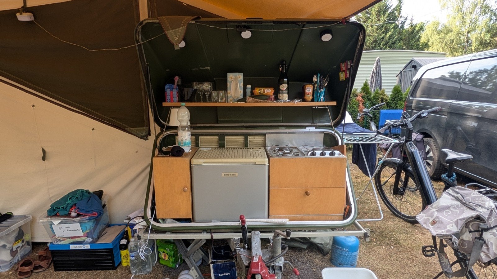 Holtkamper Cocoon te koop omdat we op andere manier reizen., Caravanes & Camping, Enlèvement, Holtkamper