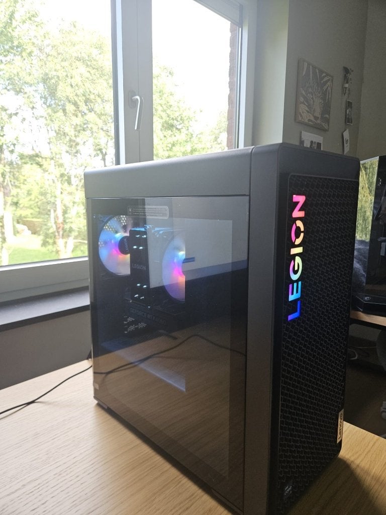 Lenovo Legion T5 Gaming PC Desktop - RTX 4060, Computers en Software, Ophalen, Zo goed als nieuw, Gaming, SSD