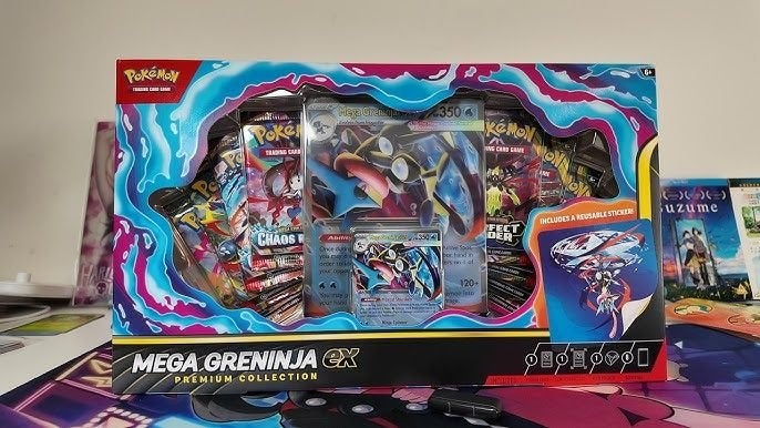 mega greninja ex premium collection, Ophalen of Verzenden, Nieuw