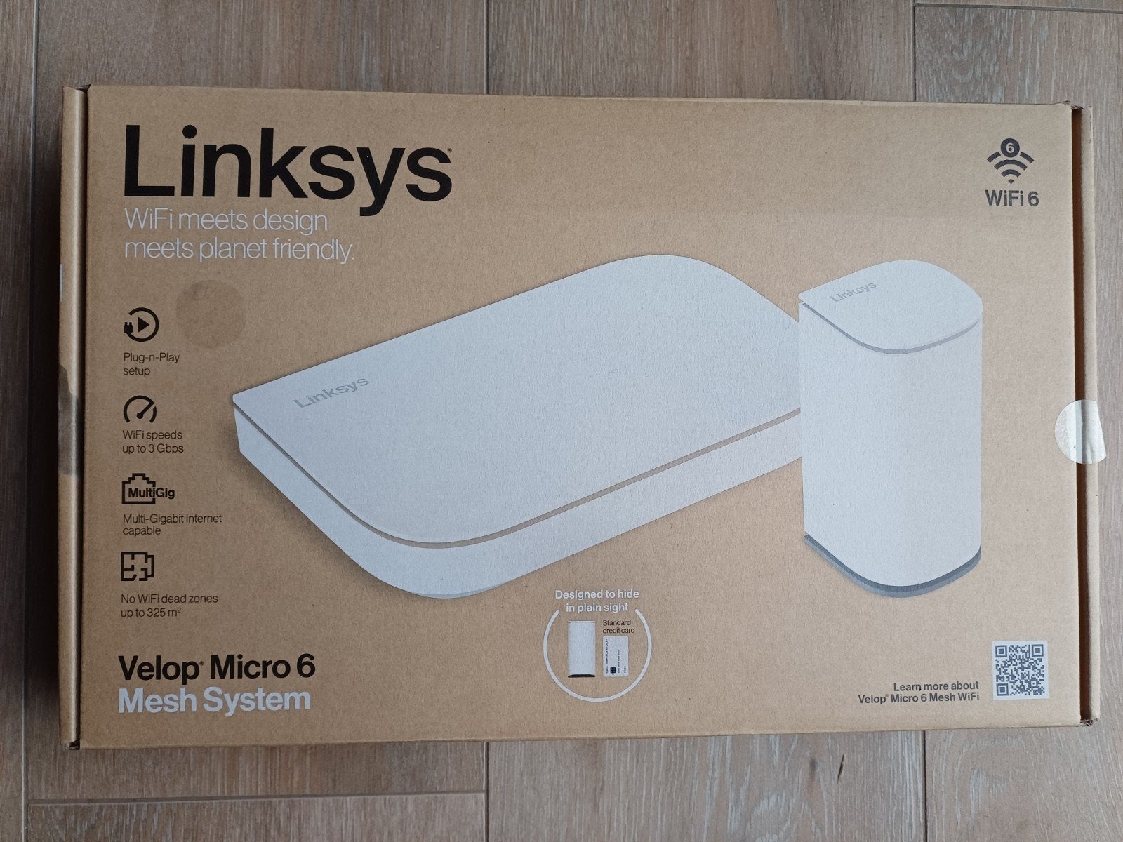 Linksys Velop Micro 6, Enlèvement, Linksys