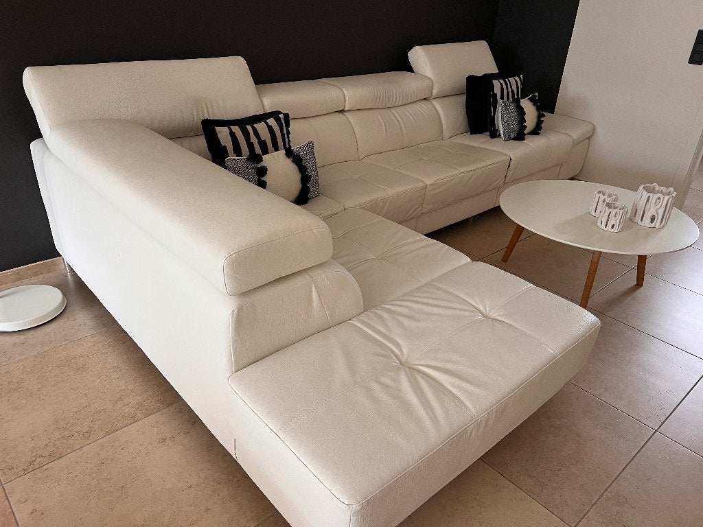 Hoekzetel met relax (elektrisch), Enlèvement, Utilisé, Autres matériaux, Modern