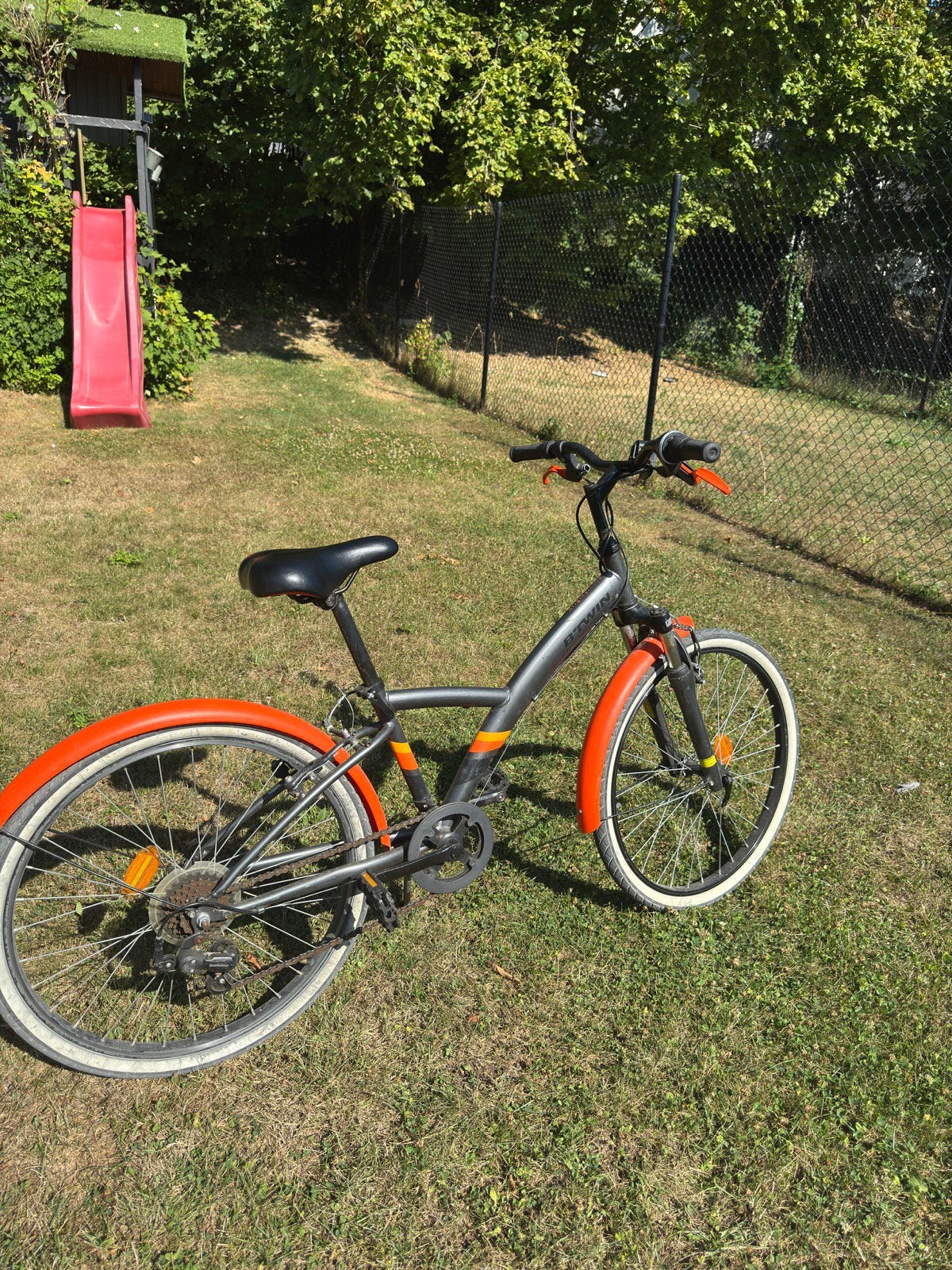 Velo btwin original 500s - 24” - Ado, Vélos & Vélomoteurs, Autres marques, 49 à 53 cm, Enlèvement, Utilisé