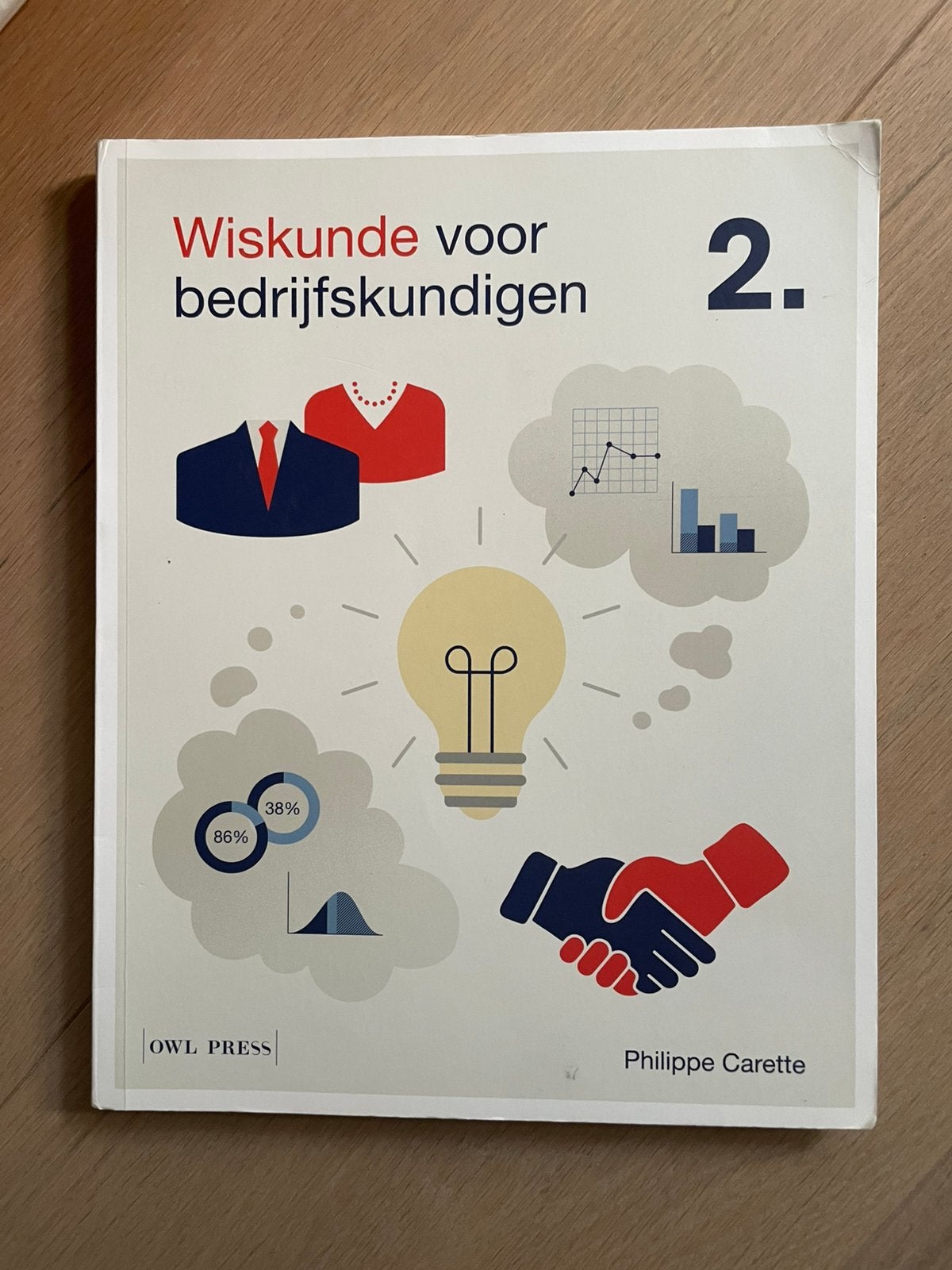 Wiskunde voor bedrijfskundigen 2, Boeken, Ophalen of Verzenden, Zo goed als nieuw, Hoger Onderwijs