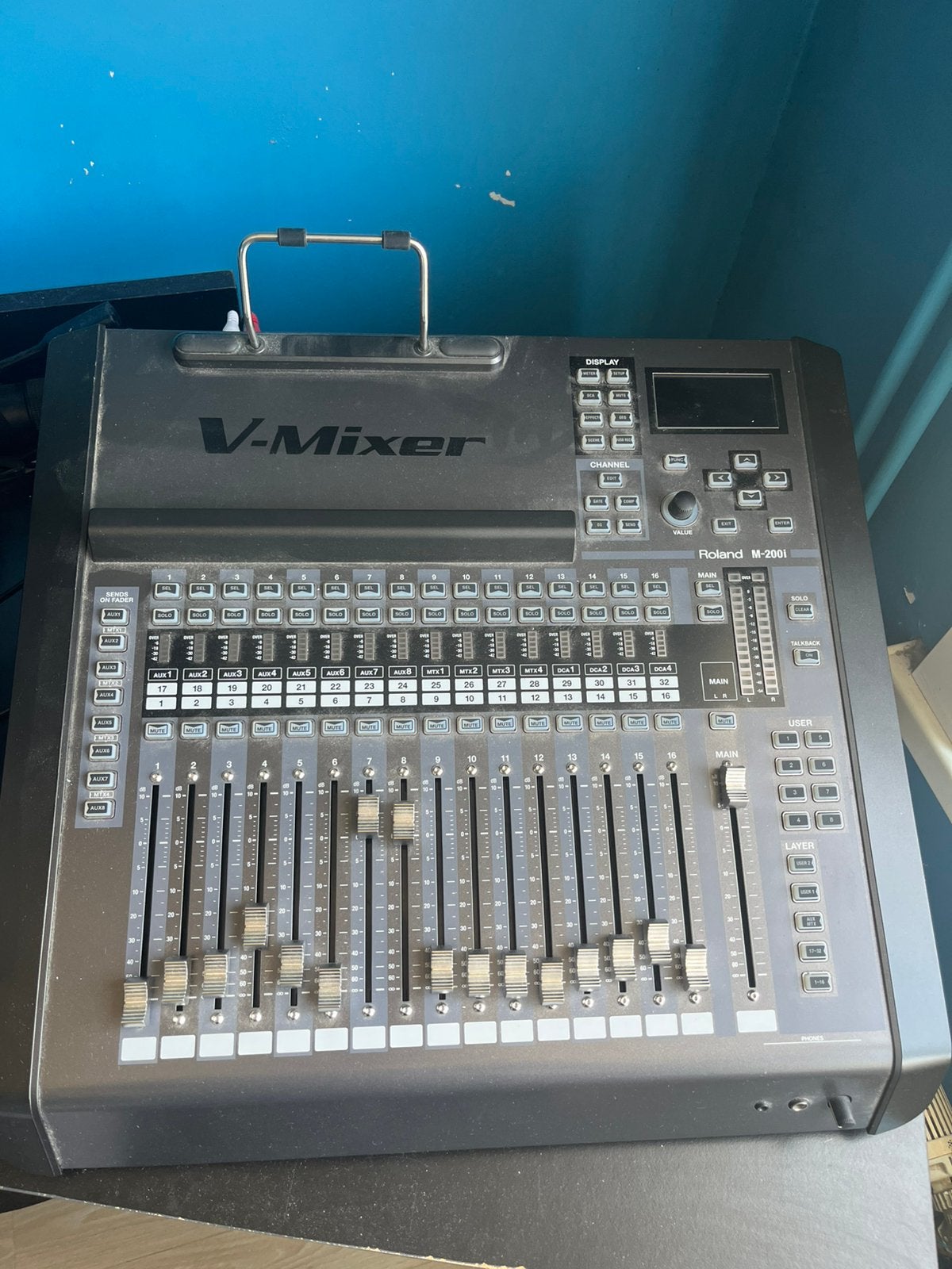 Table de mixage Roland M-200i, Muziek en Instrumenten, Ophalen, Gebruikt, 20 kanalen of meer, Microfooningang