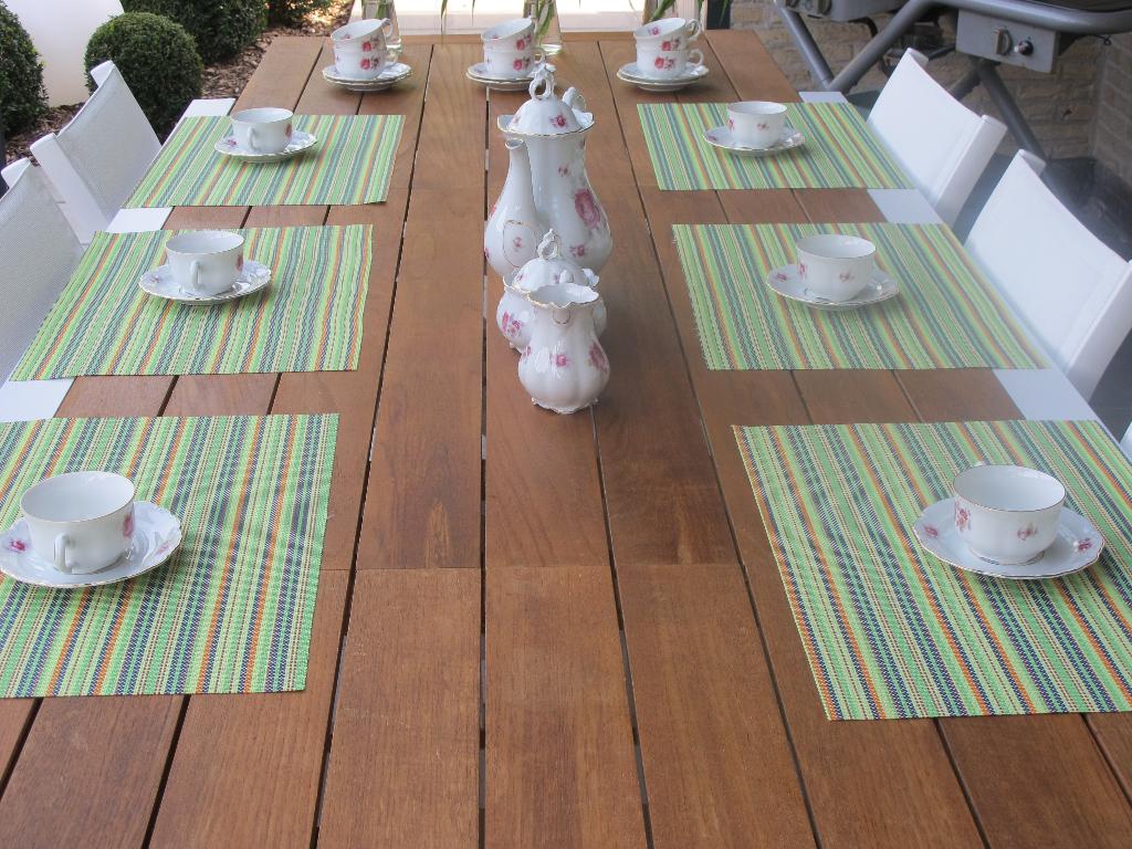 Servies, Huis en Inrichting, Keuken | Servies, Ophalen, Gebruikt, Porselein, Compleet servies