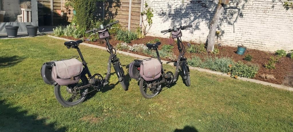 2 Electrische plooifietsen 25 km/h, Ophalen