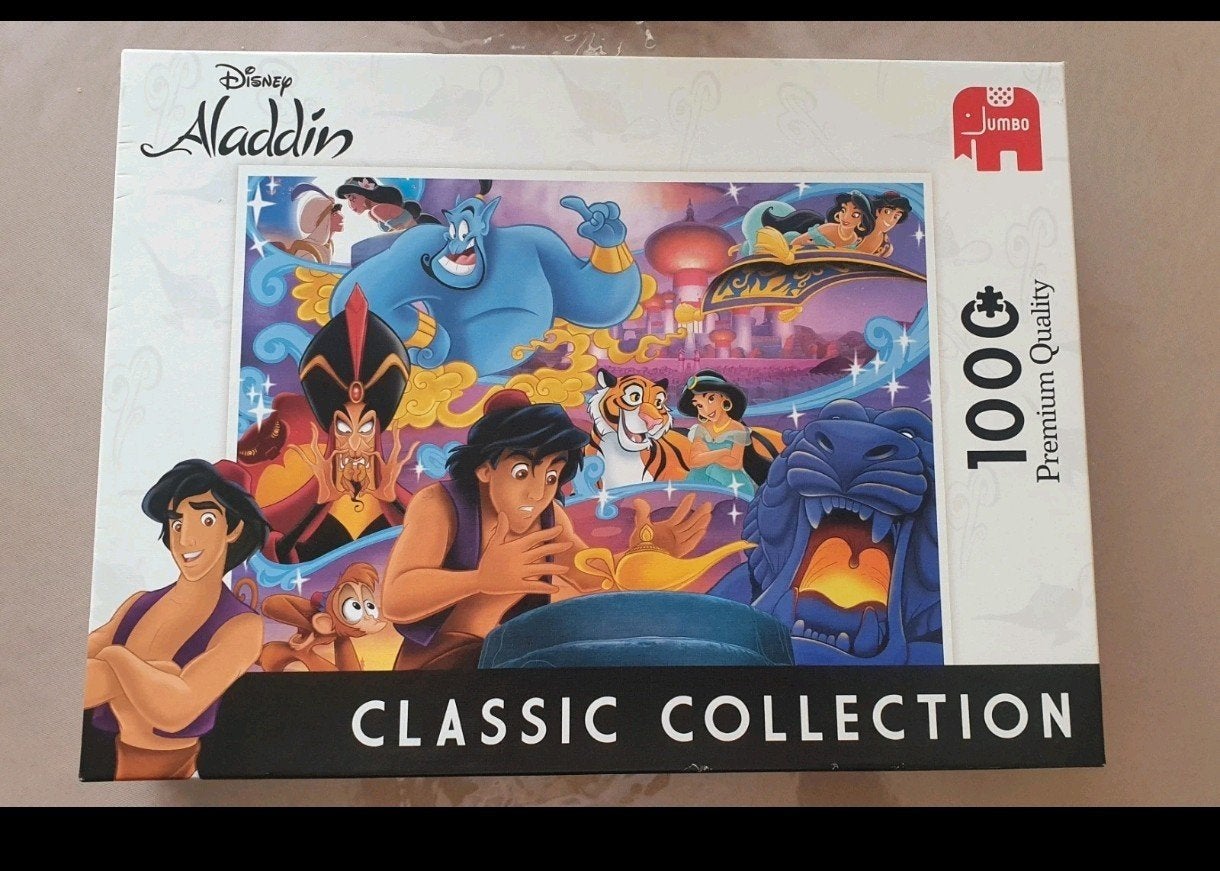 Puzzle 1000 pcs . Alladin ( Jumbo), Ophalen, Legpuzzel