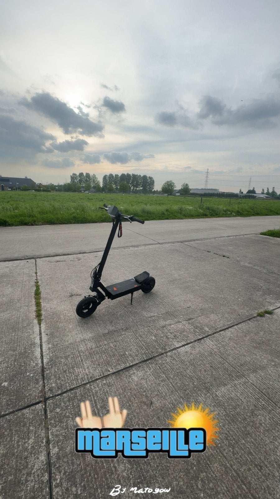 Kukirin g2 customized, Enlèvement, Comme neuf, Step électrique (E-scooter)