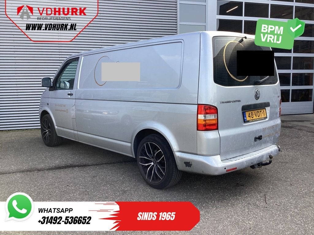Volkswagen Transporter 2.5 TDI 131 pk DSG Aut. L2 EXPORT 2.5, Automaat, Parkeersensor, Bedrijf, Diesel
