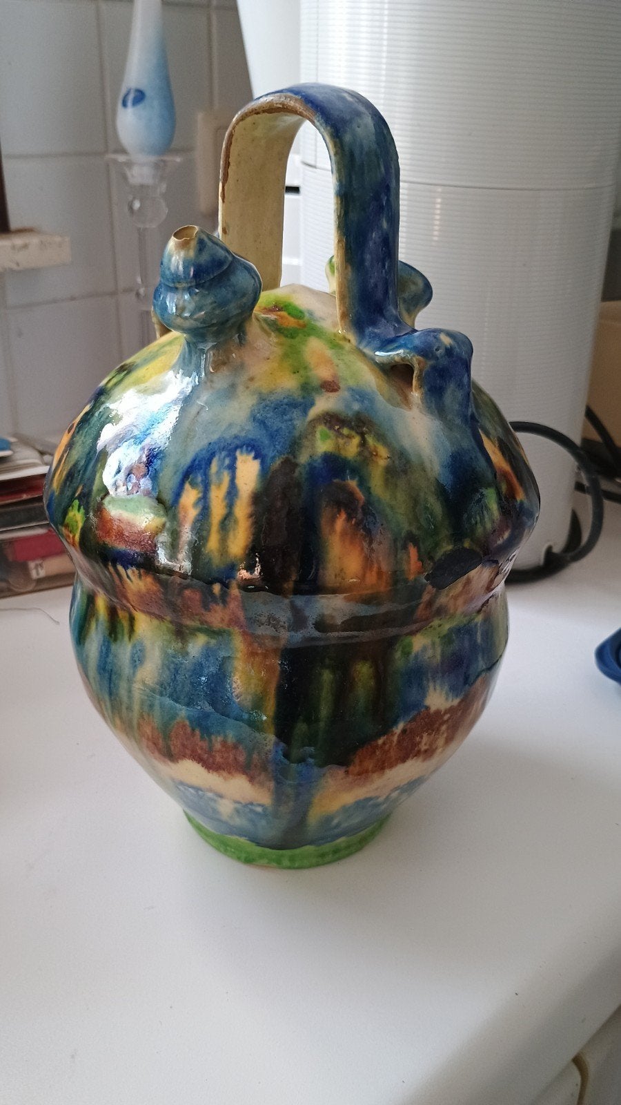 Kruik 26 cm hoog, Ophalen