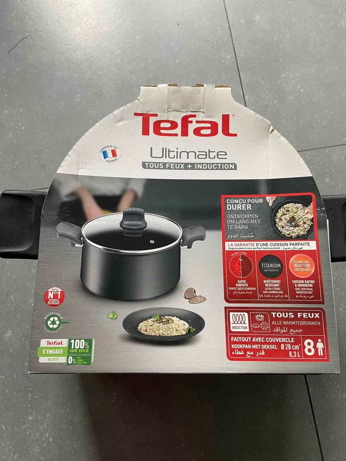 Marmite tefal tout feux, Enlèvement, Neuf