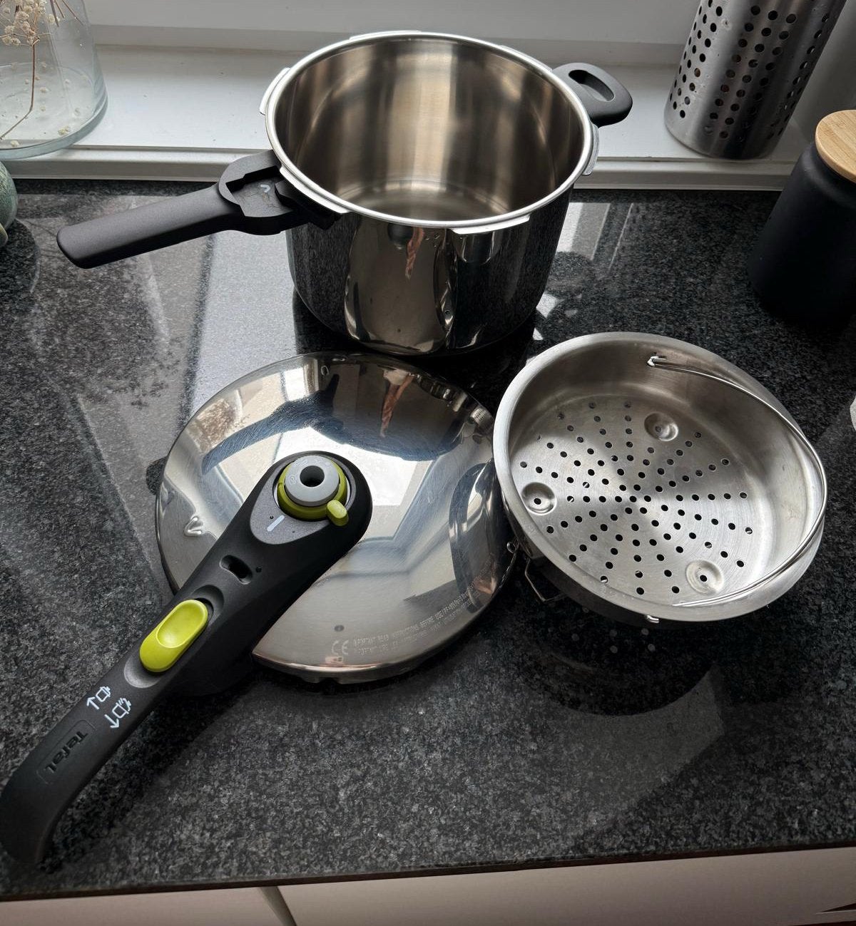 Autocuiseur Tefal Secure 5 Neo, 6 L, Tefal, Comme neuf, Enlèvement, Autres matériaux