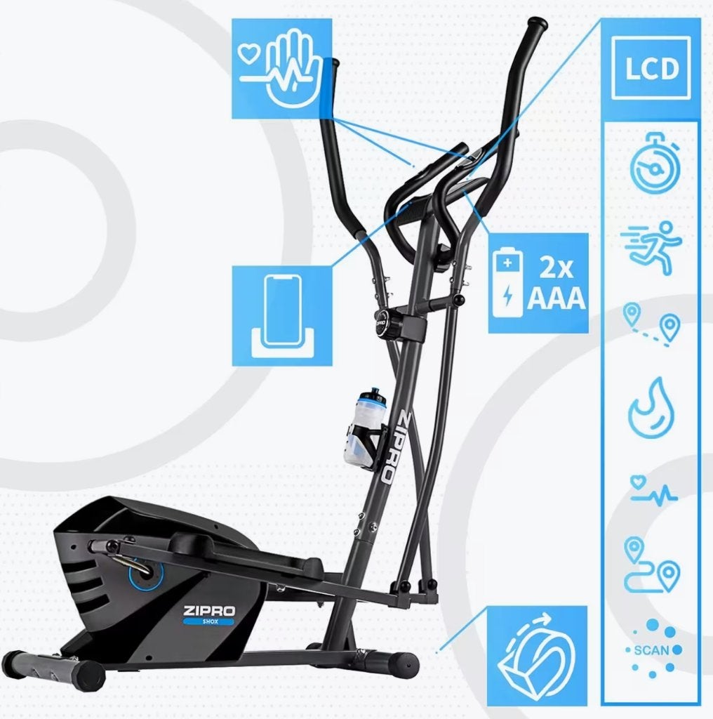 vélo elliptique ZIPRO, Sports & Fitness, Enlèvement, Comme neuf, Bras, Autres types