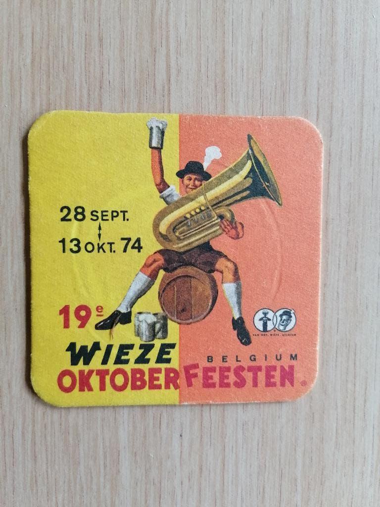 +++ 19 e Wieze Oktoberfeesten  1974+++, Verzamelen, Ophalen of Verzenden, Gebruikt