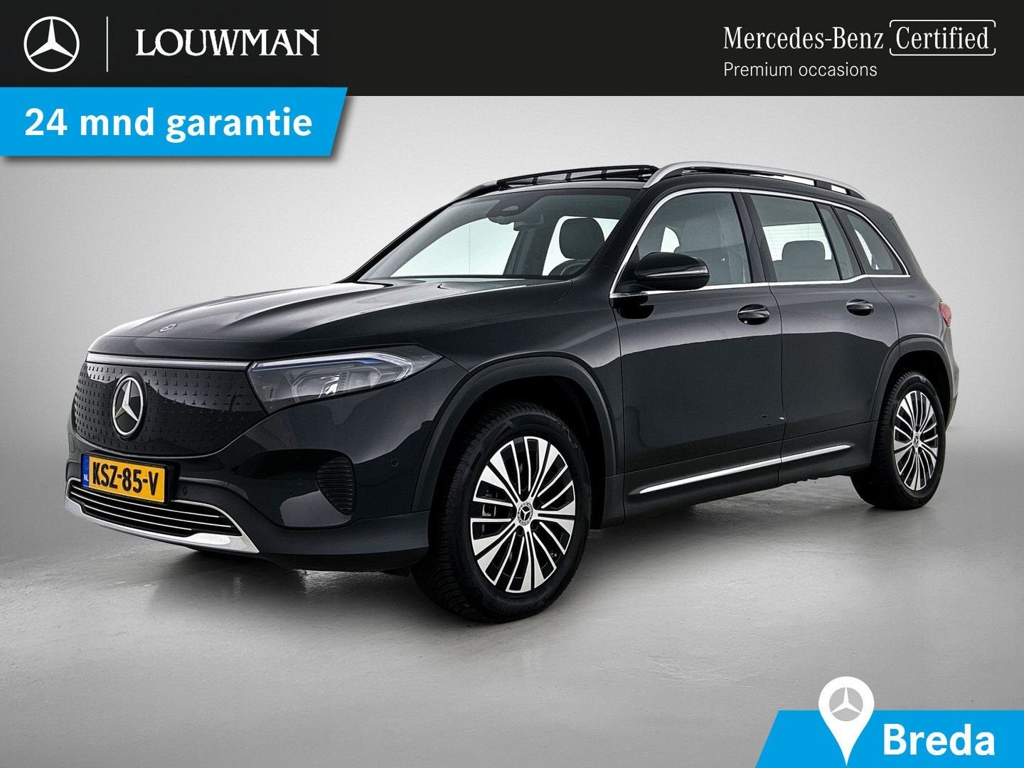 Mercedes-Benz EQB 250+ Business Line 7p. 71 kWh | 7 Persoons, Auto's, Automaat, Zwart, Zwart, Elektrisch