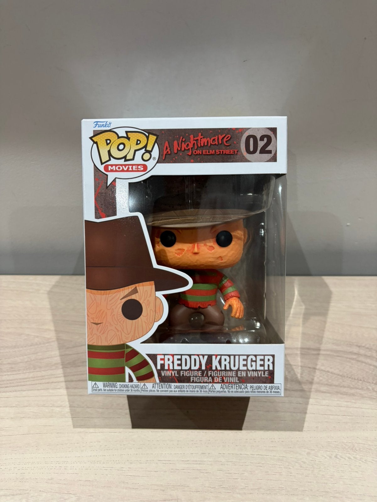 Funko Pop Freddy Krueger 02 A Nightmare on Elm Street Horror, Collections, Enlèvement ou Envoi, Comme neuf
