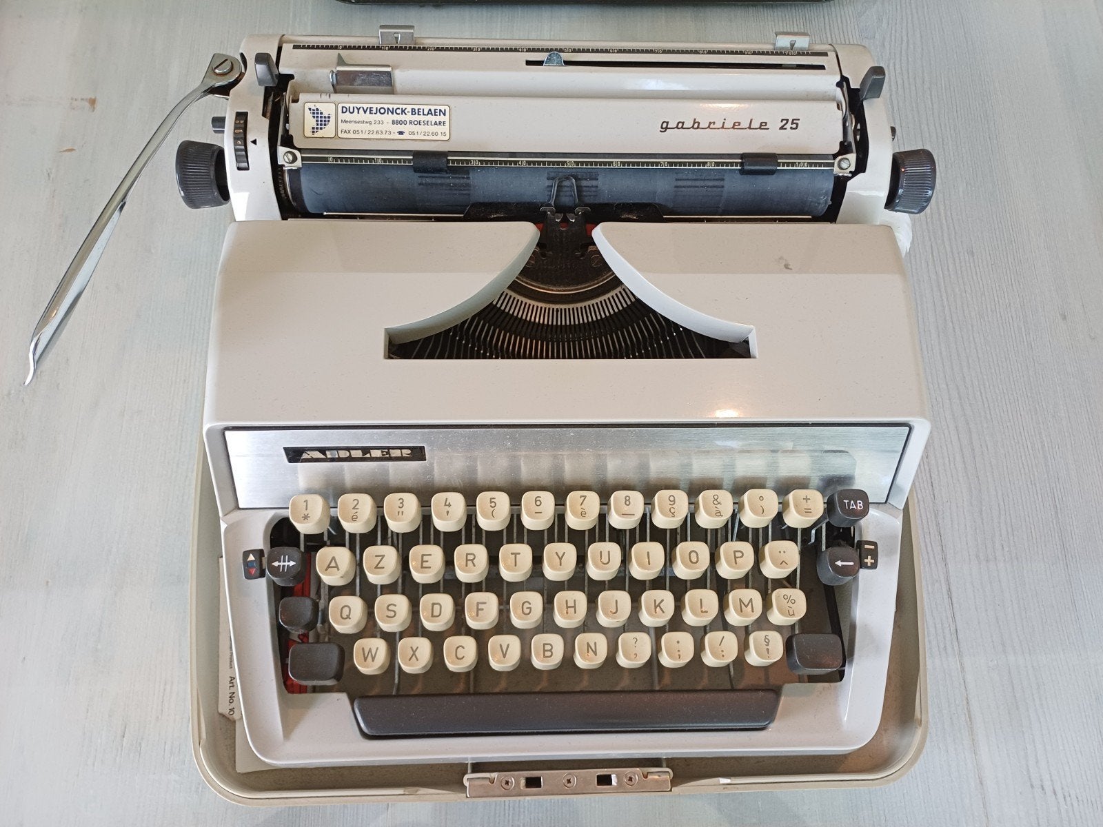 typmachine Adler Gabrielle 25, Diversen, Typemachines, Ophalen, Gebruikt