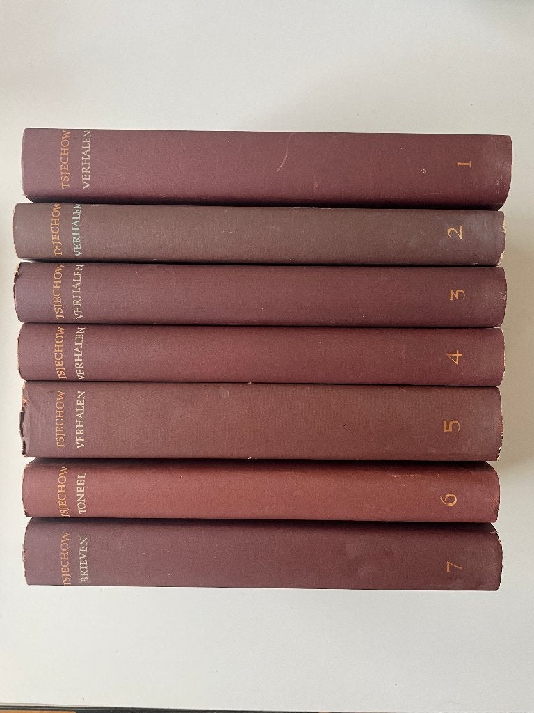 Van oorschot russische bibliotheek Tsjechov 1 - 7, Boeken, Ophalen of Verzenden, Gelezen