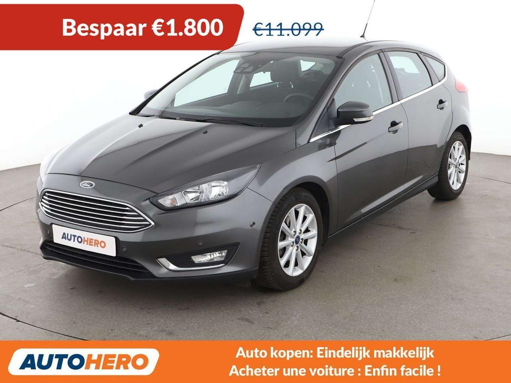 Ford Focus 1.0 EcoBoost Titanium (bj 2016), Auto's, Stof, Lichtsensor, Zilver of Grijs, https://public.car-pass.be/vhr/5b221dee-94a9-4afe-ade6-e8dee57ee4d7