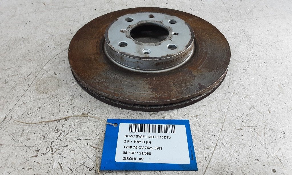 FREIN DISQUE AVANT Suzuki Swift (ZA / ZC / ZD1 / 2/3/9), Mevr. I. Hauben, Utilisé, Rue de l'Espoir 34 34
4030  GRIVEGNÉE, BE, Info@Collignon.be