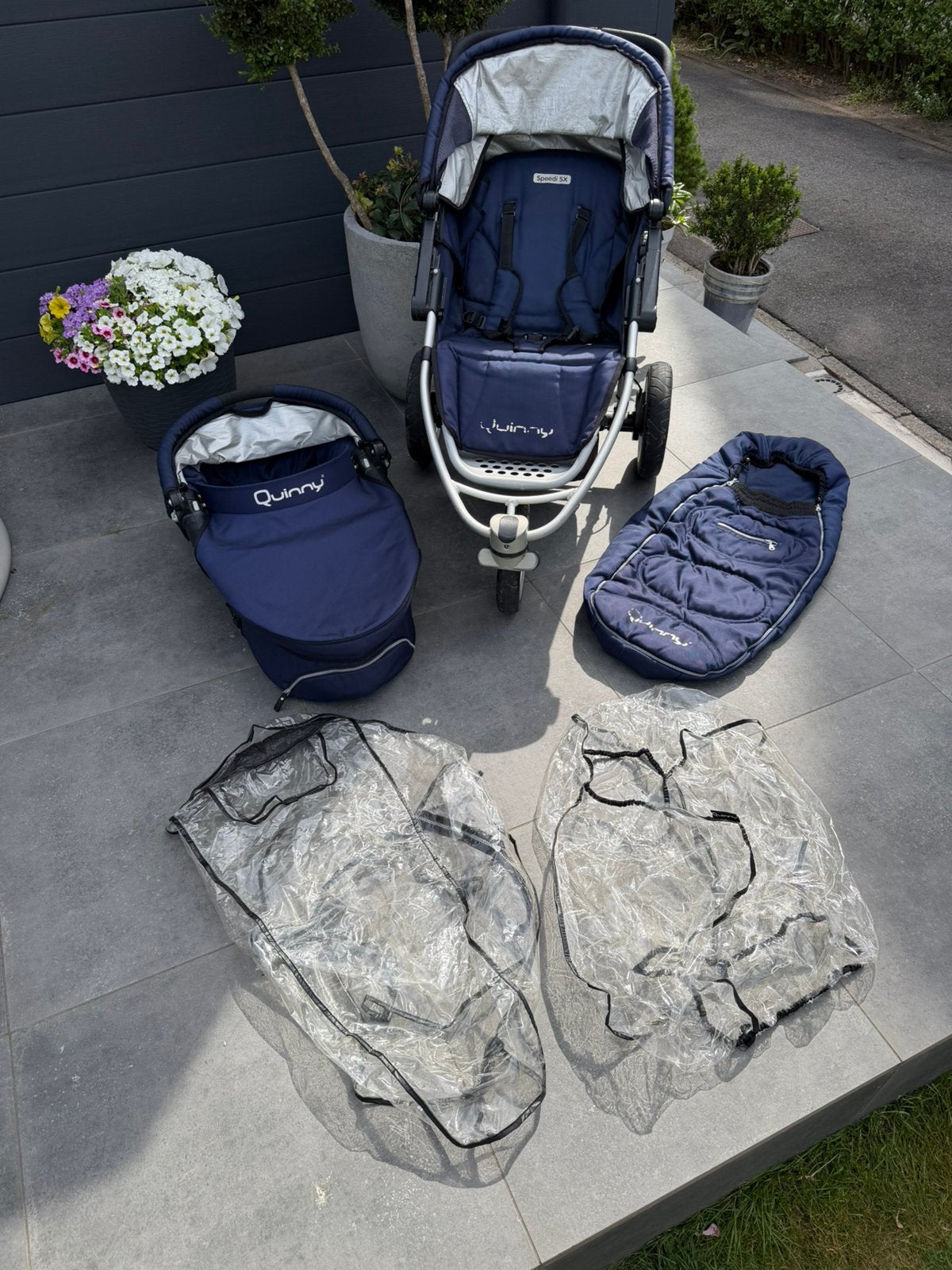 Buggy Quinny Speedi SX met draagmand, Kinderen en Baby's, Kinderwagens en Combinaties, Ophalen, Gebruikt, Quinny