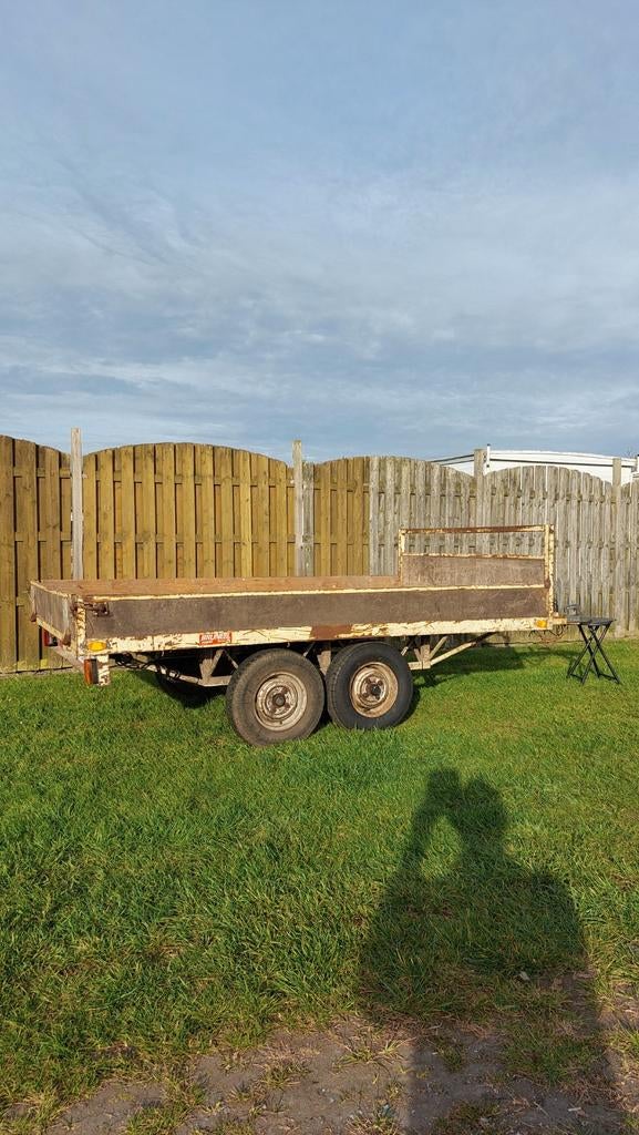 Plateau aanhangwagen., Auto diversen, Aanhangers en Bagagewagens, Ophalen