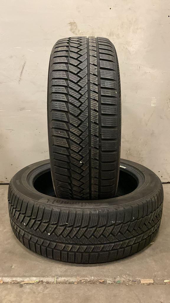 215-50-18 92V Continetal WinterContact SUV - Set 30.08, Auto-onderdelen, Gebruikt, -, -, Band(en)