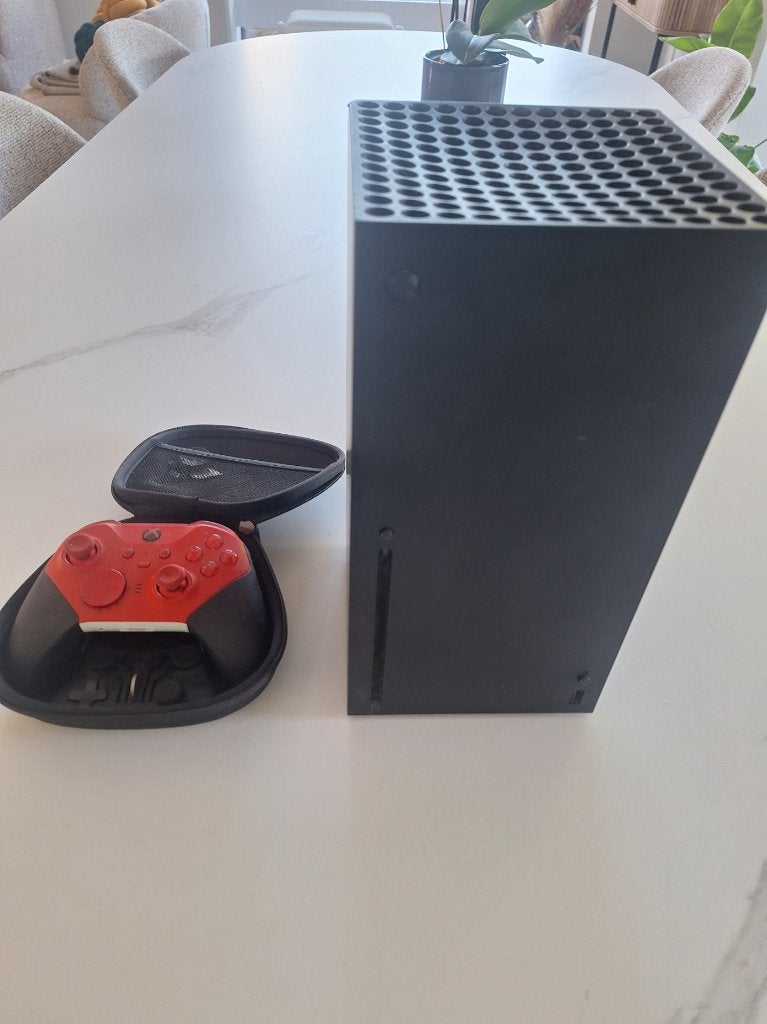 Xbox Series X + Elite 2.0 Controller, Games en Spelcomputers, Spelcomputers | Xbox Series X en S, Ophalen, Zo goed als nieuw, Xbox Series X