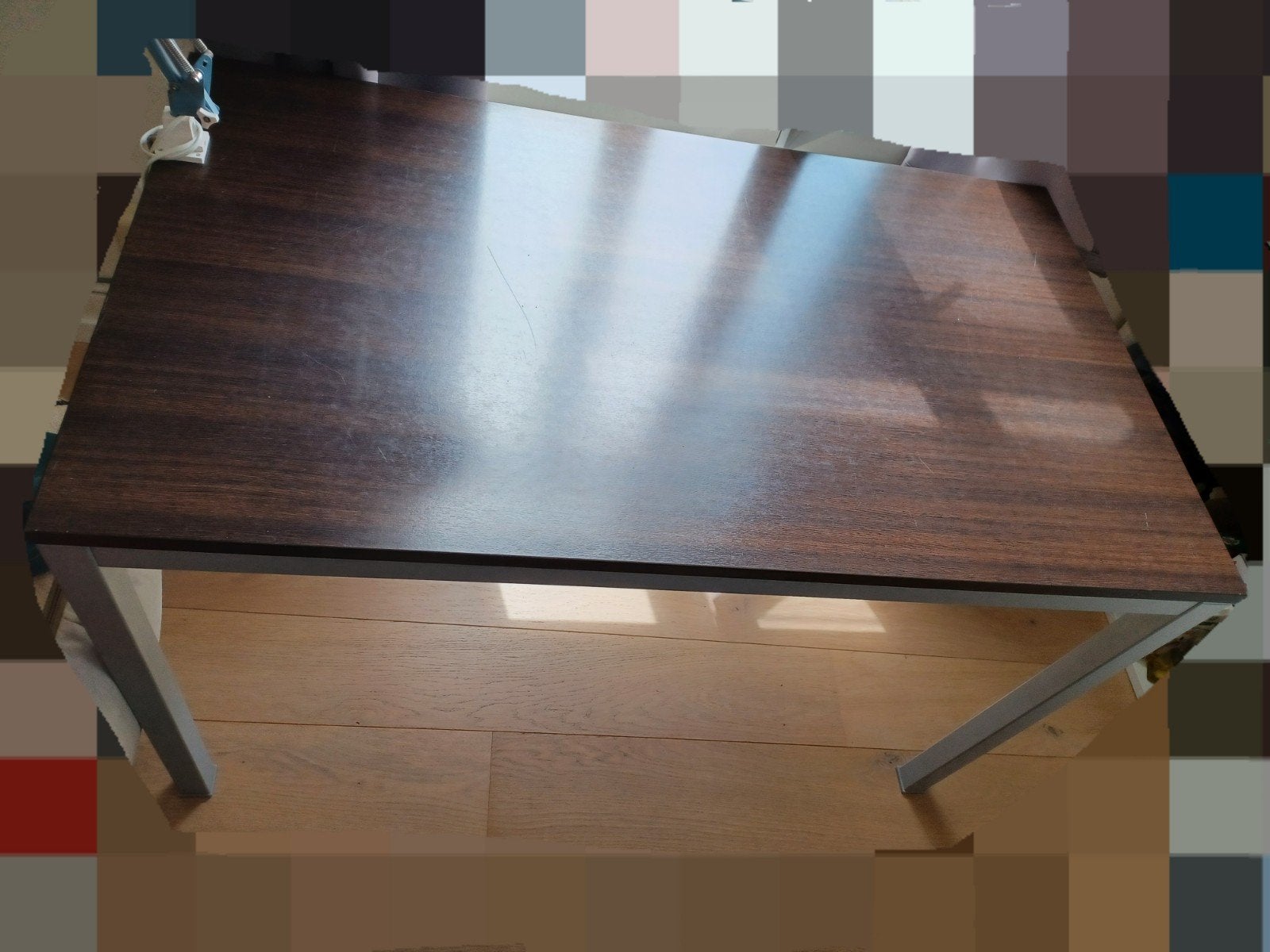 Tafel/bureau, Ophalen, Gebruikt, 100 tot 150 cm, 50 tot 100 cm
