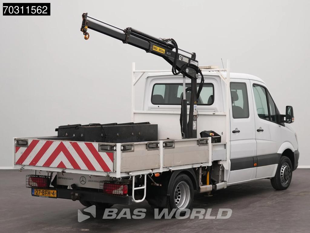 Mercedes Sprinter 513 CDI Automaat Euro6 Kraanwagen HIAB 017, Automaat, Stof, Gebruikt, Euro 6