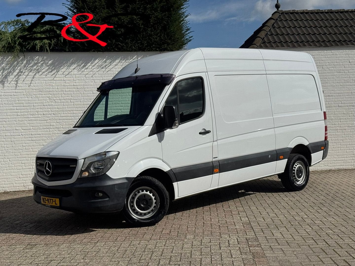 Mercedes-Benz Sprinter 514 2.2 CDI 366 Airco Trekhaak 2800KG, Auto's, Wit, Mercedes-Benz, Bedrijf, Electronic Stability Program (ESP)